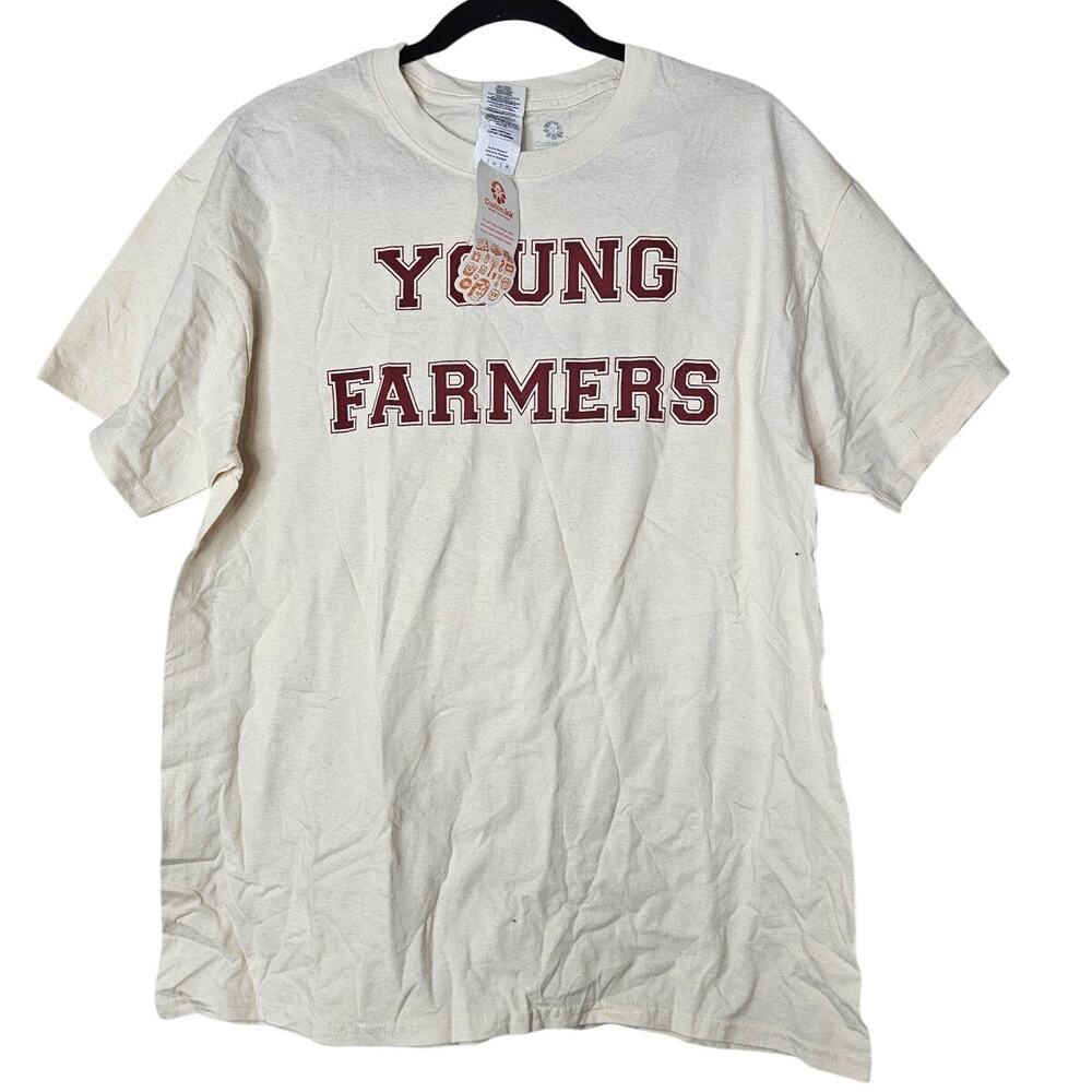 NEW FFA Virginia Young Farmers T Shirt L Cotton Tagging Before It Was Trending